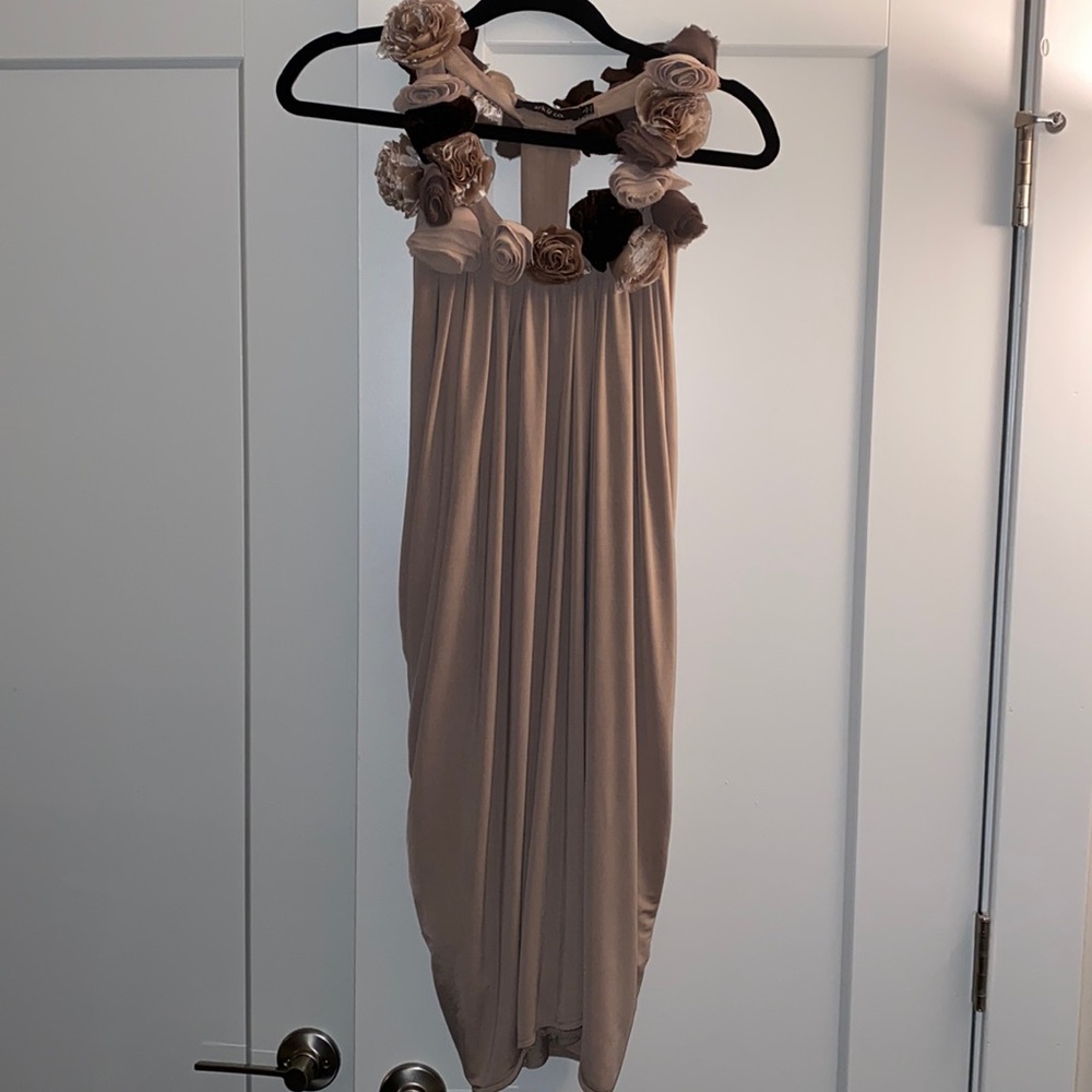 Beautiful dress with different shades of brown